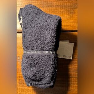 NWT - Barefoot Dreams - CozyChic Checks & Stripes Sock Set - One Size